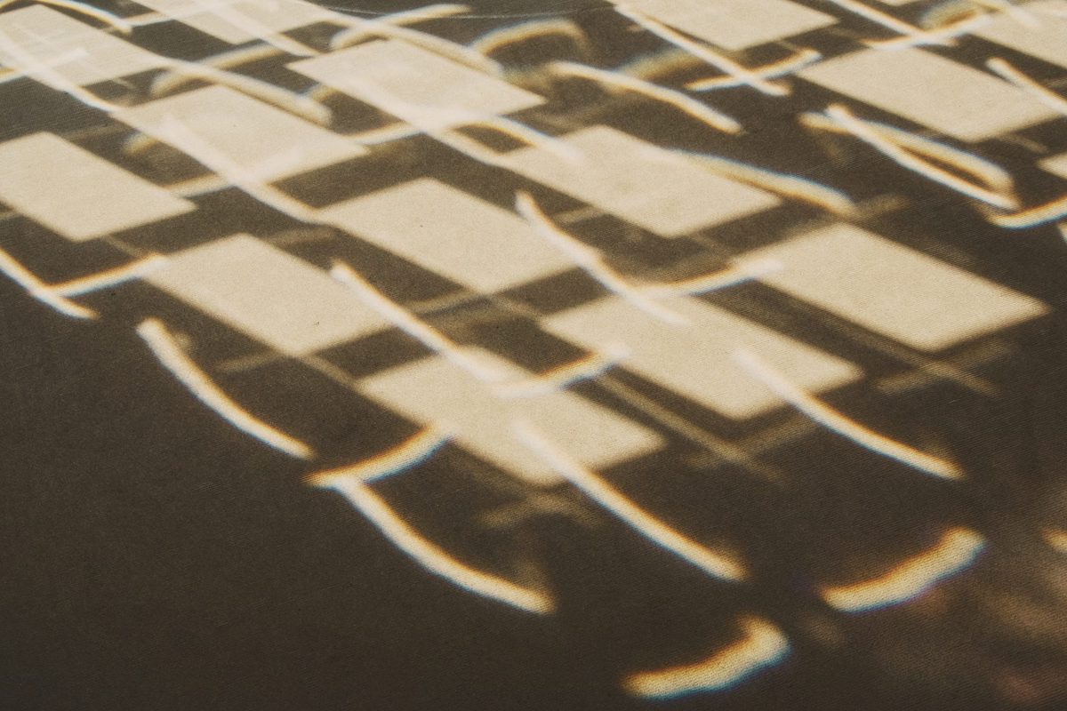 The sun reflected through glass cubes. Image Anthony Nelzin-Santos.