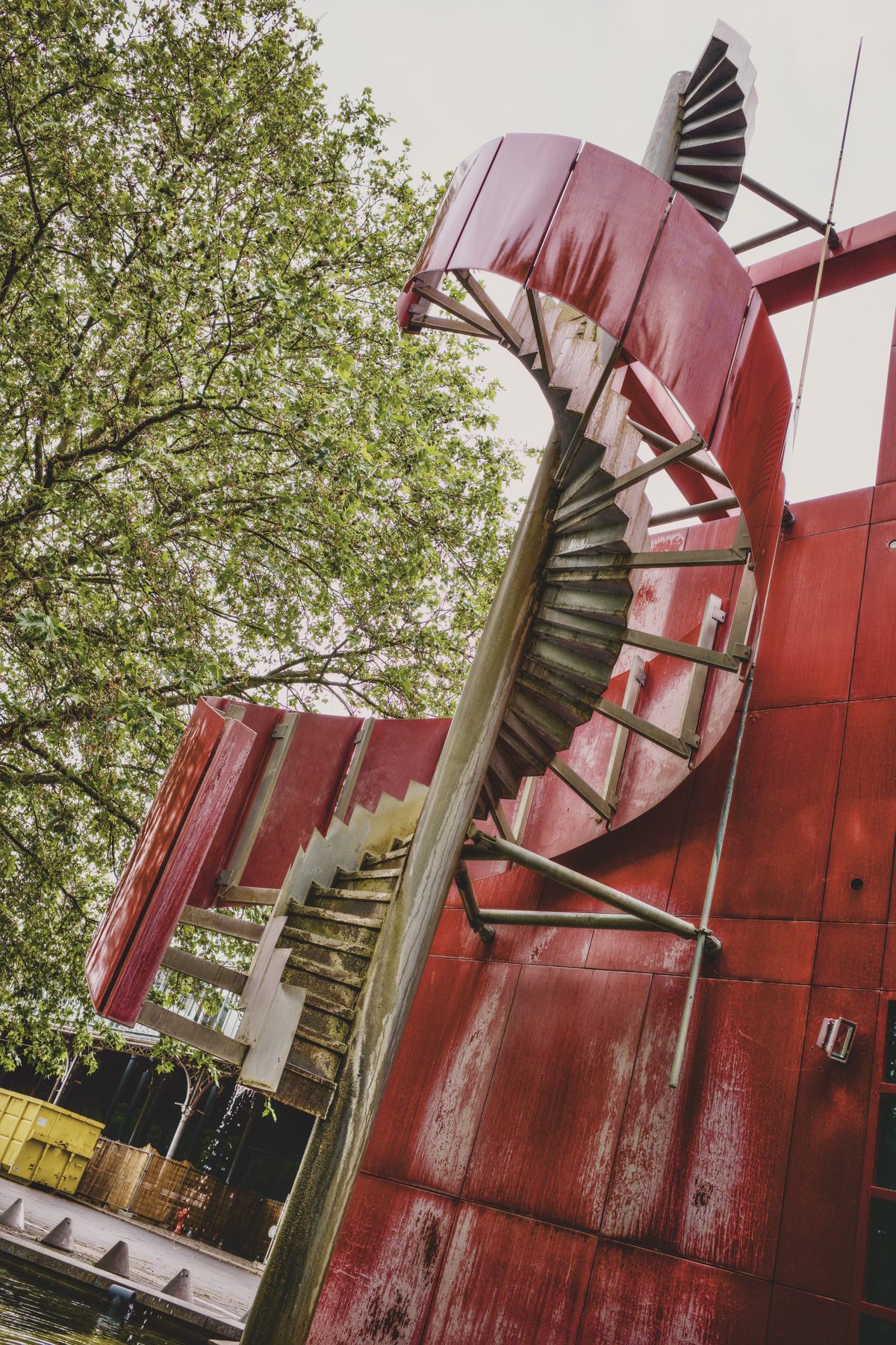 Stairs leading to nowhere. Image Anthony Nelzin-Santos.