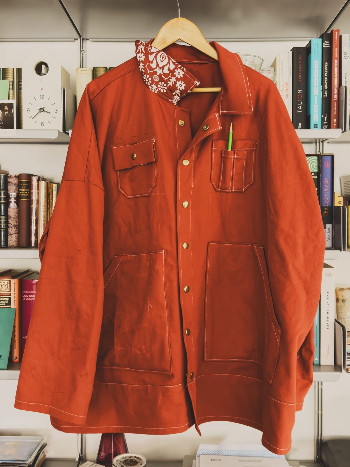 My (almost) finished jacket. Image Anthony Nelzin-Santos.